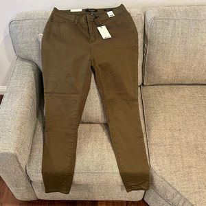 Judy Blue stretch skinny jeans brand new with tags, olive color